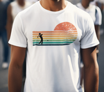 Retro Golfer Tee